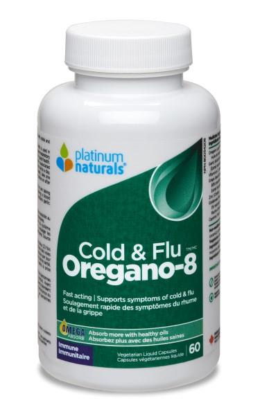 Oregano-8 Cold & Flu - 60 Liquid Caps
