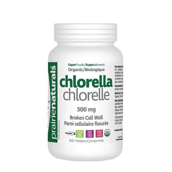 Chlorella Organic - 500mg / 360 Tabs
