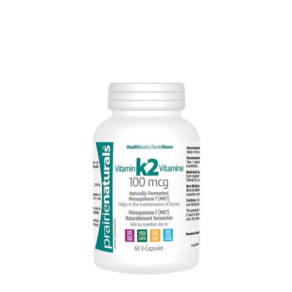 Vitamin K2 , 100mcg / 60 Vegetarian Caps
