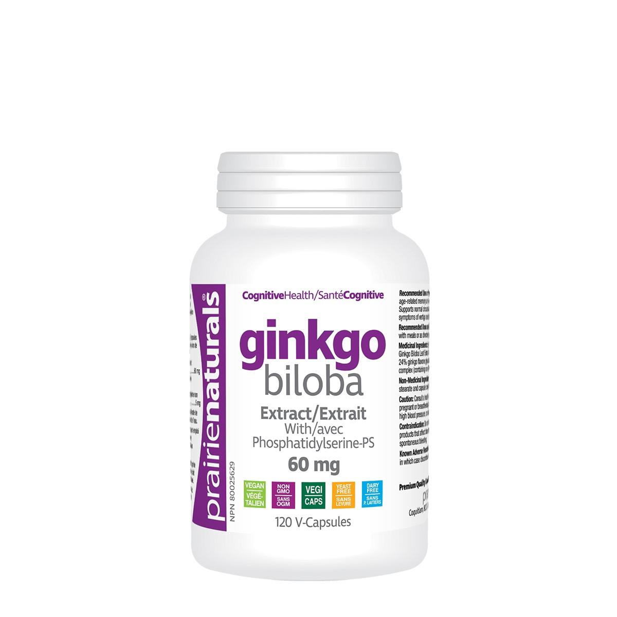 PN GINKGO BILOBA 60mg 120 VCAPS
