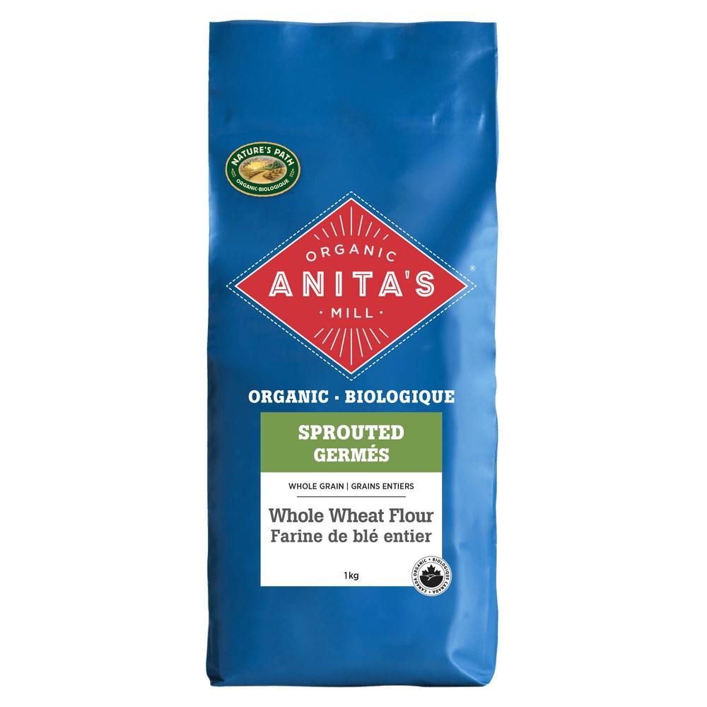 ORGANIC SPROUTED WHOLE WHEAT FLOUR - 1kg