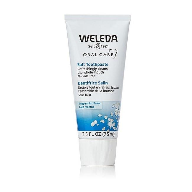 TOOTHPASTE w SALT - PEPPERMINT / 75ml