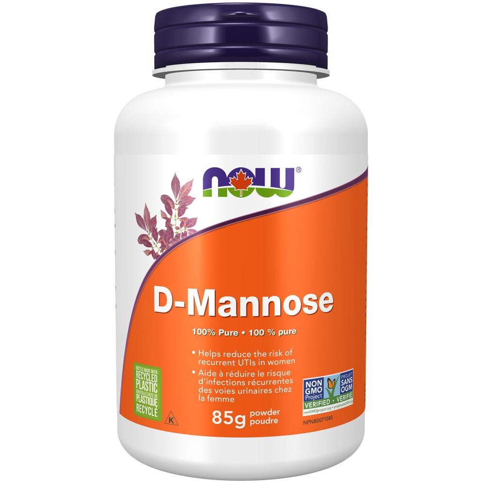 NOW D-MANNOSE POWDER - 85g