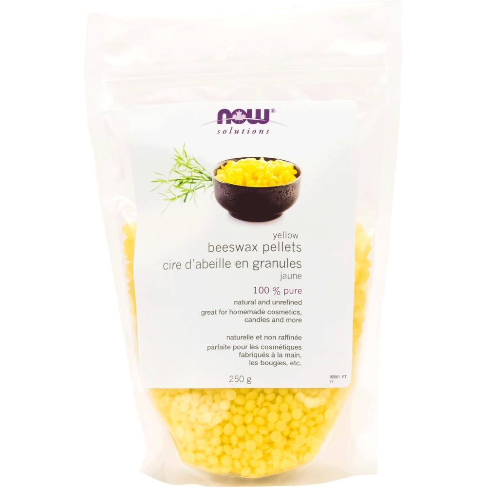 NOW BEESWAX PELLETS 250G