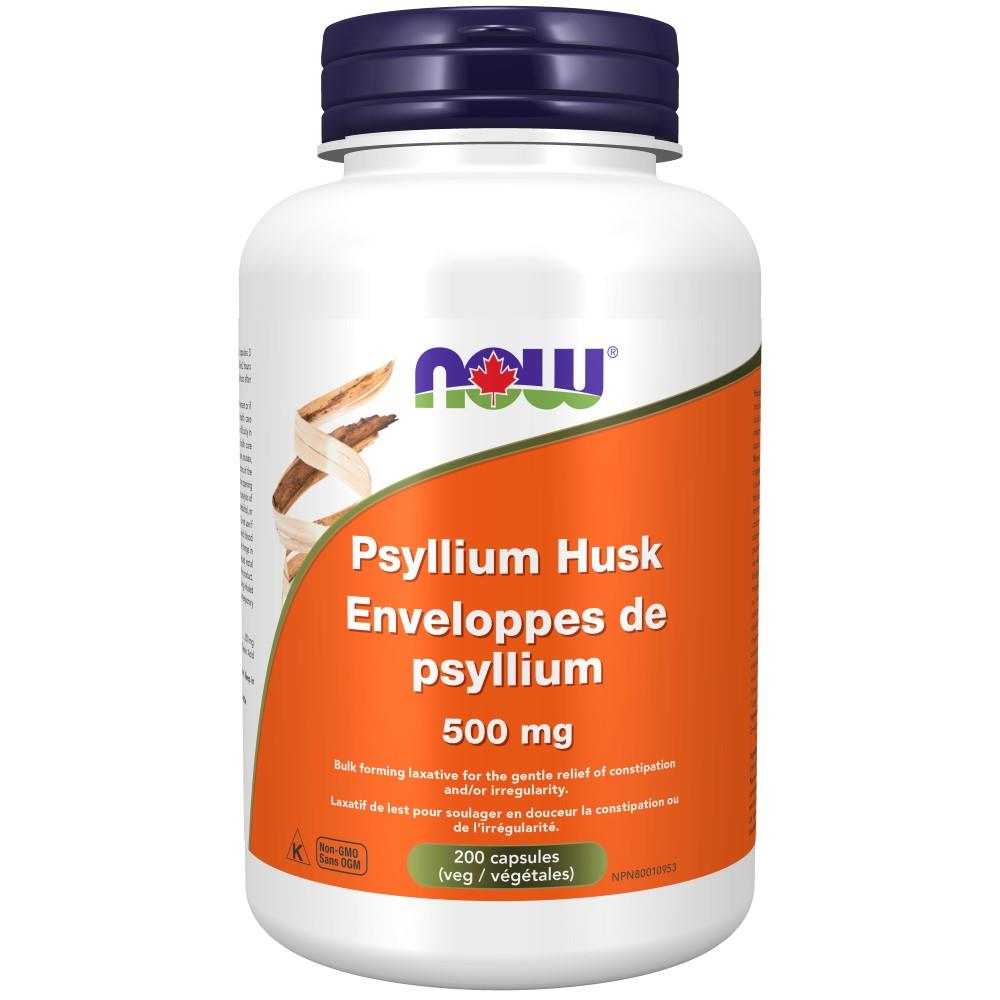 Psyllium Husks - 500mg / 200 caps