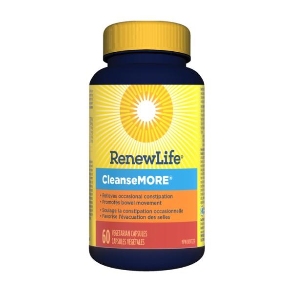 RENEW LIFE CLEANSEMORE COLON SUPPORT , 60VCAPS