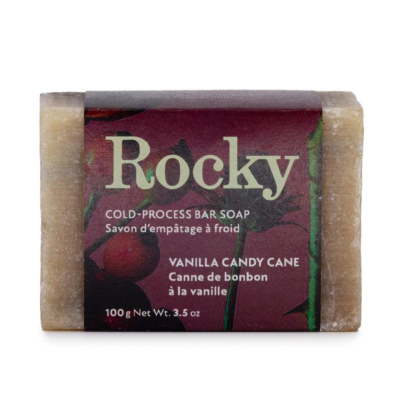 VANILLA CANDY CANE SOAP BAR