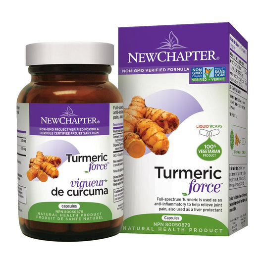 New Chapter Turmeric Force - 120 Capsules