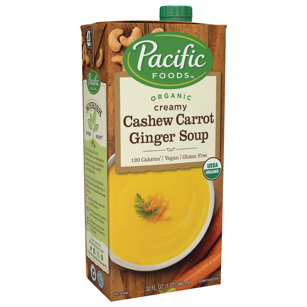 PACIFIC SOUP CASHEW CARROT GINGER