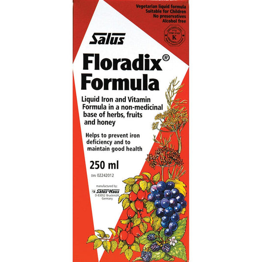 Salus Floradix Liquid Iron Formula - Homegrown Foods, Stony Plain