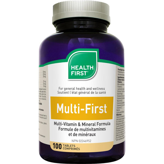 Health First Multi-First Multi-Vitamin & Mineral, 100 Tabs