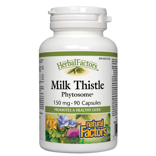 Natural Factors Milk Thistle Phytosome, 150mg, 90 Caps