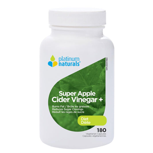 Super Apple Cider Vinegar + Diet - 180 Vegetarian Caps