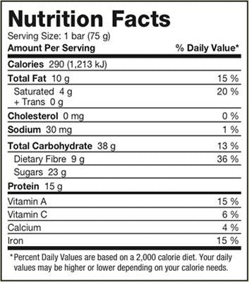 PLANT PROTEIN BAR - CHOCOLATE / 75g