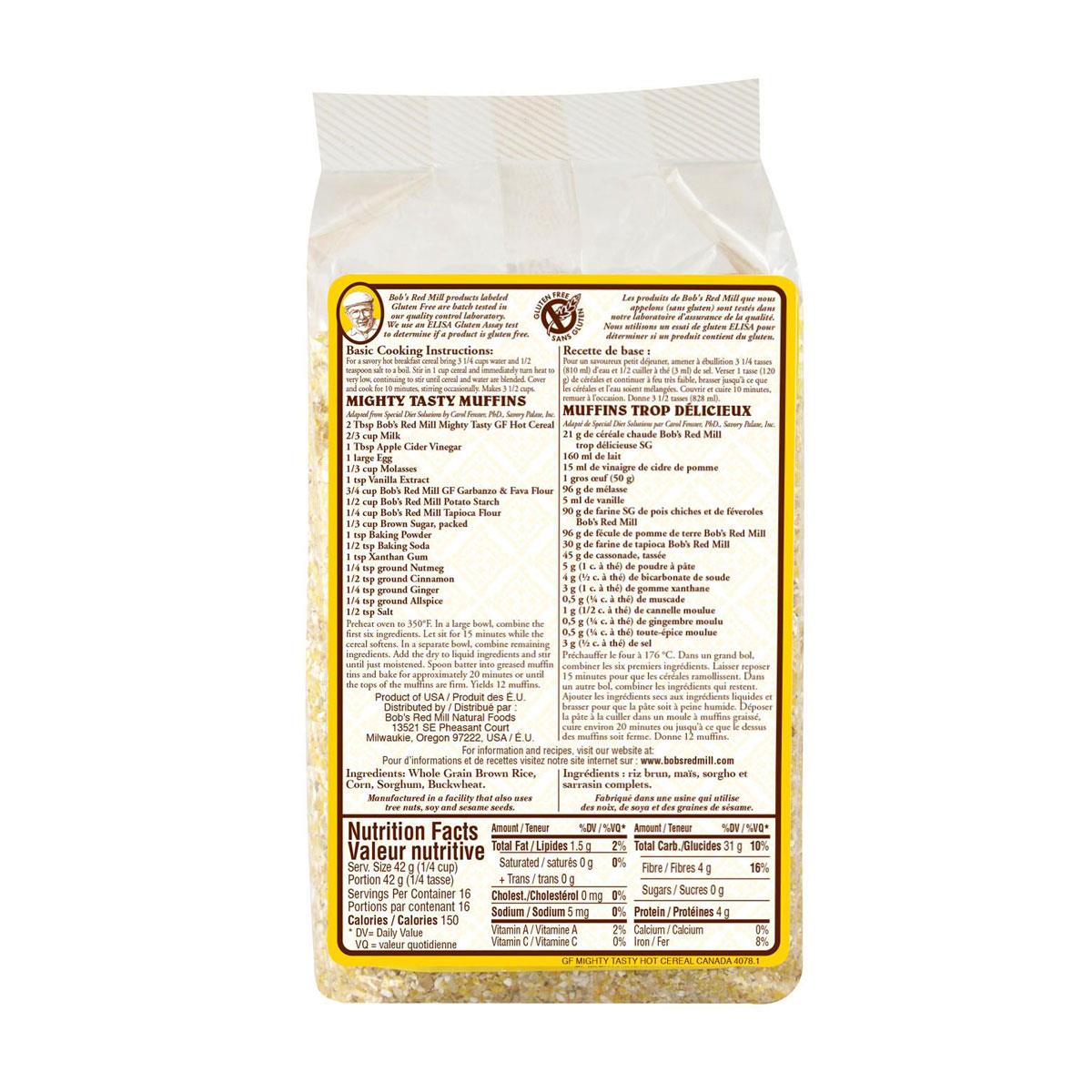 Mighty Tasty Hot Cereal - 680 g