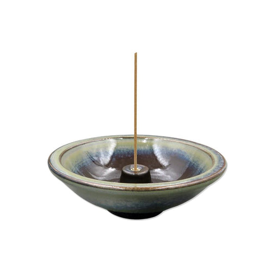 SHOYEIDO INCENSE HOLDER WHEEL MOUNTAIN MIST