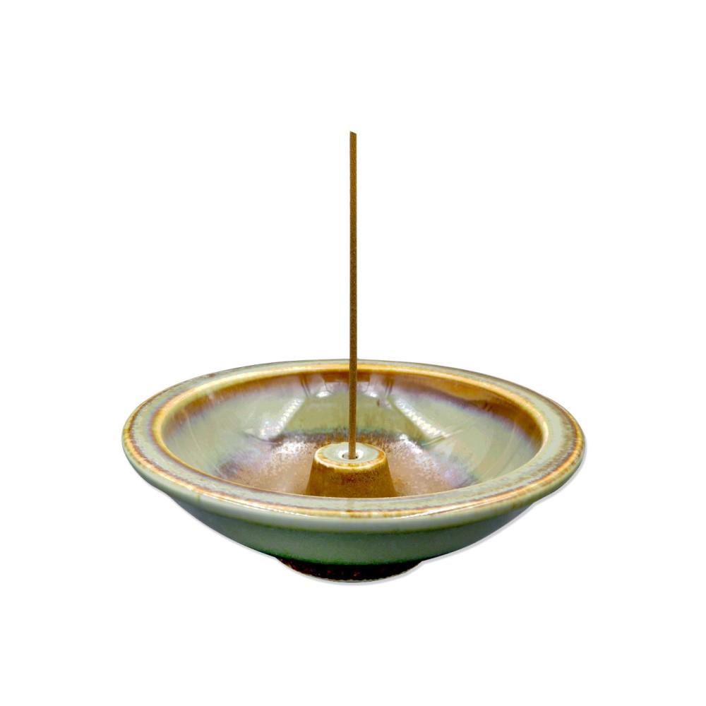 SHOYEIDO INCENSE HOLDER WHEEL DESERT SAGE