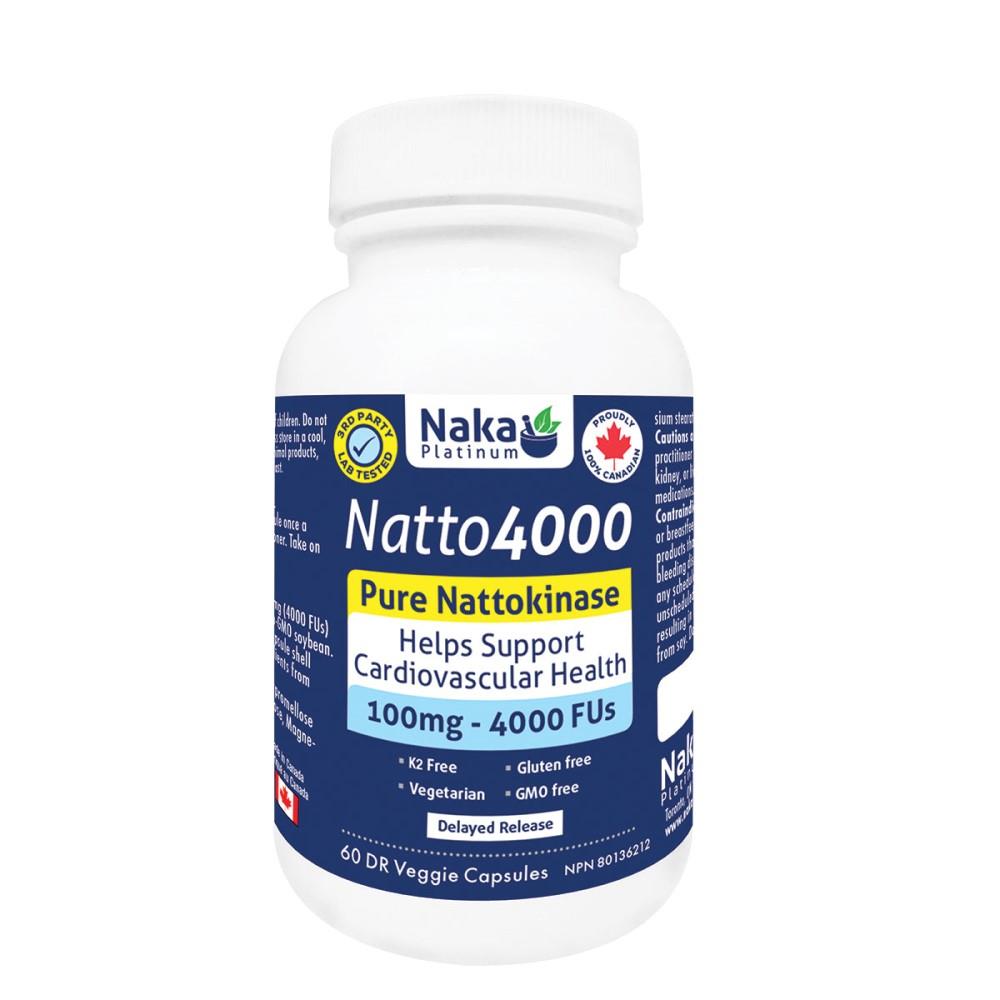 NAKA NATTO 4000 - 100mg / 60 VCAPS