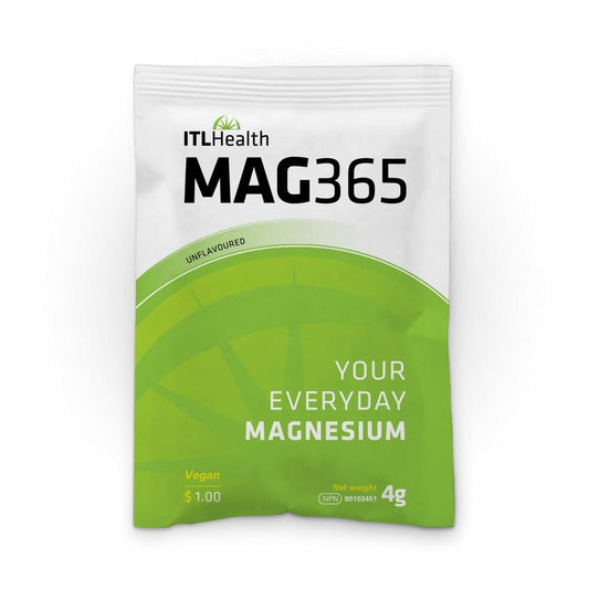 ITL MAG365 MAGNESIUM - UNFLAVOURED / 4g PACKET