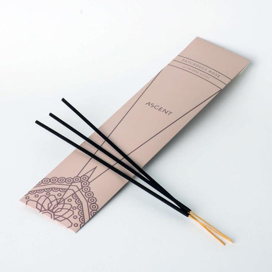 ASCENT INCENSE PATCHOULI ROSE - 12 STICKS