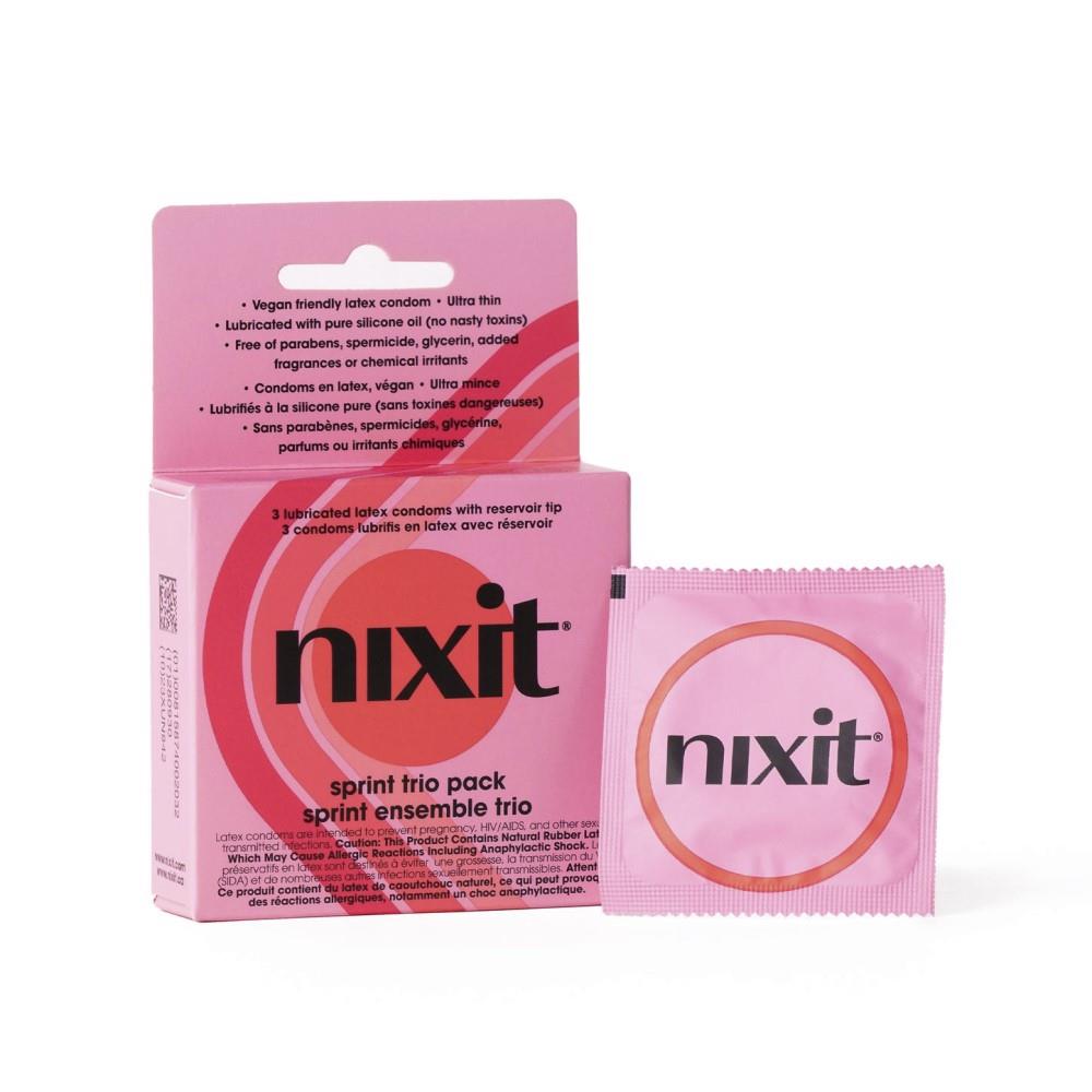 NIXIT LUBRICATED CONDOMS 3COUNT