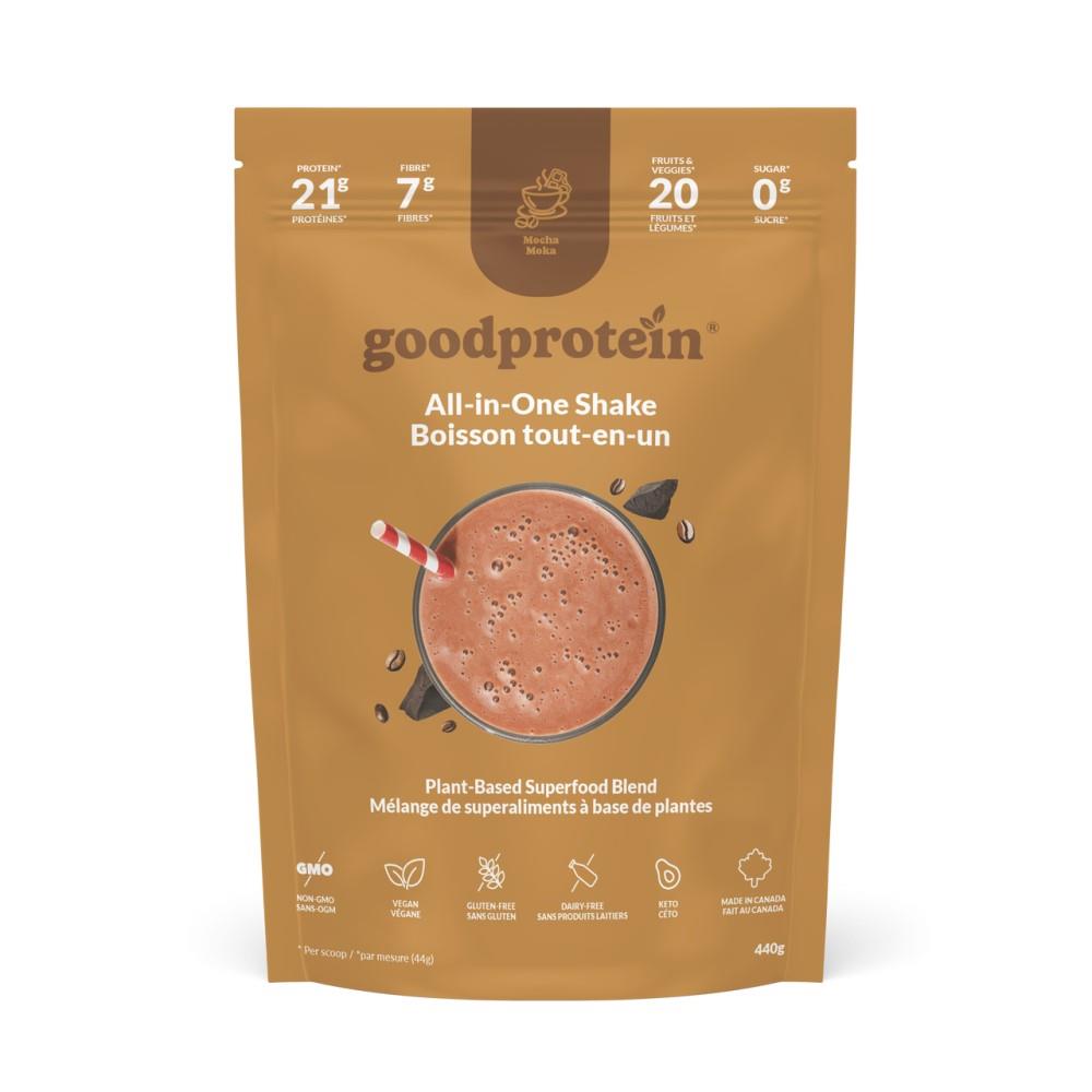 GOOD PROTEIN PLANT-BASED ALL-IN-ONE SHAKE - MOCHA / 880g