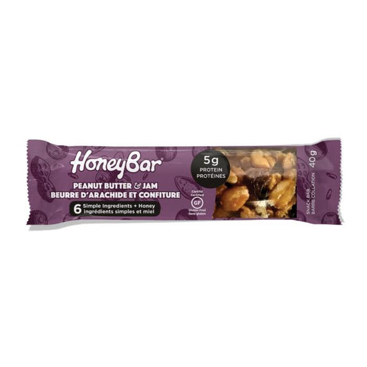 HONBAR PEANUT BUTTER & JAM BAR - 40g
