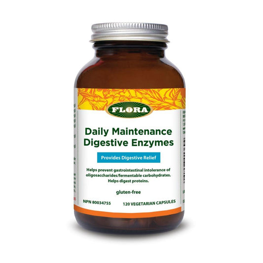 FLORA DAILY MAINTENANCE ENZYME - 120 VCAPS