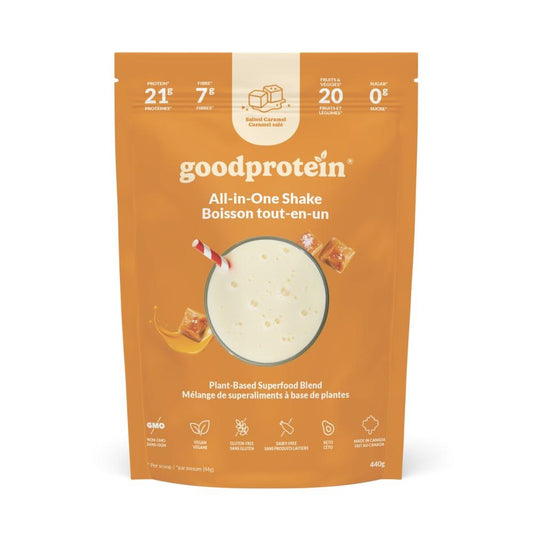 GOOD PROTEIN PLANT-BASED ALL-IN-ONE SHAKE - CARAMEL / 440g
