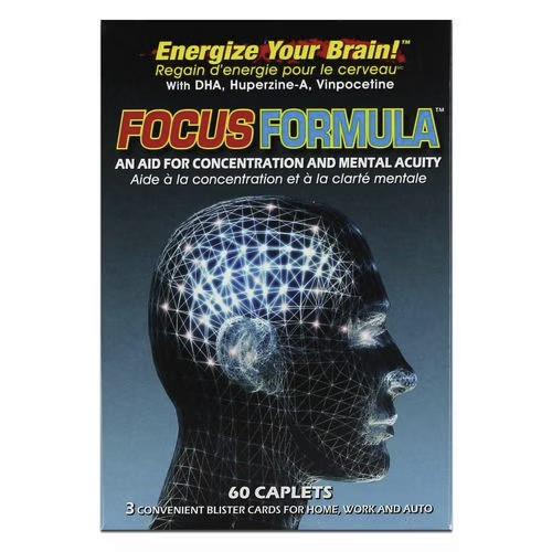 NU-LIFE FOCUS FORMULA, 60CAPS