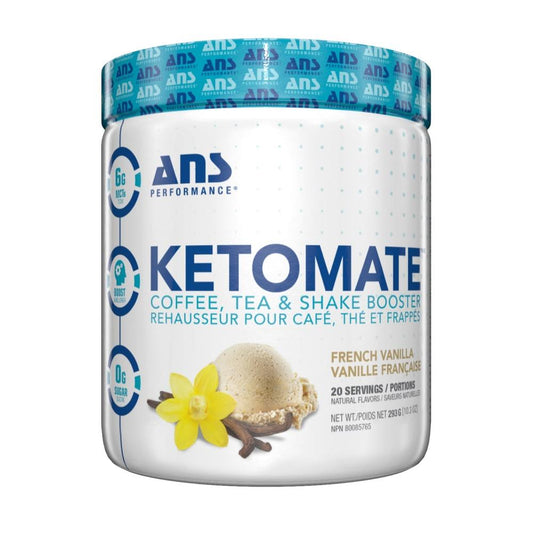 KETOMATE MCT BEVERAGE BOOSTER - FRENCH VANILLA / 300g