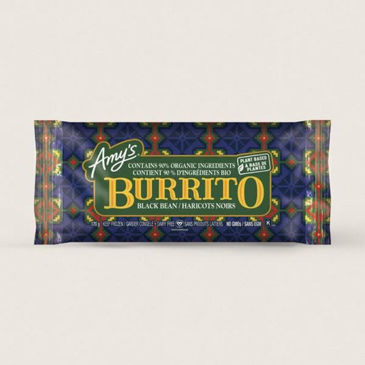 BURRITO BLACK BEAN VEGETABLE BURRITO - 170g