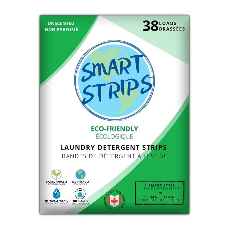 LAUNDRY DETERGENT STRIPS - UNSCENTED / 38 LOADS