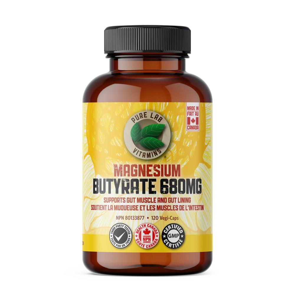 PURELAB MAGNESIUM BUTYRATE - 680mg / 120 VCAPS