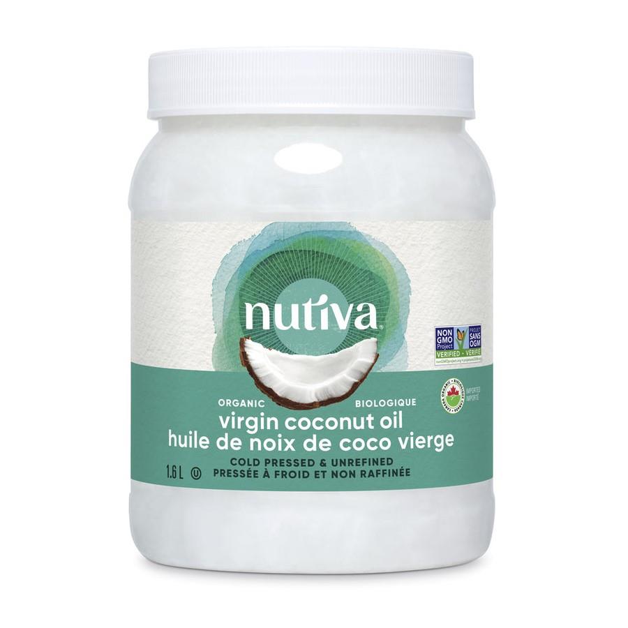 NUTIVA ORGANIC VIRGIN COCONUT OIL - 1.6L