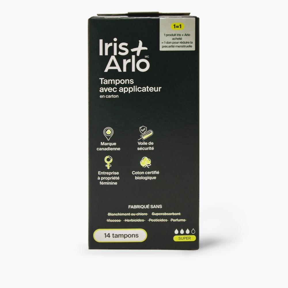 IRIS + ARLO TAMPONS SUPER - 16 TAMPONS