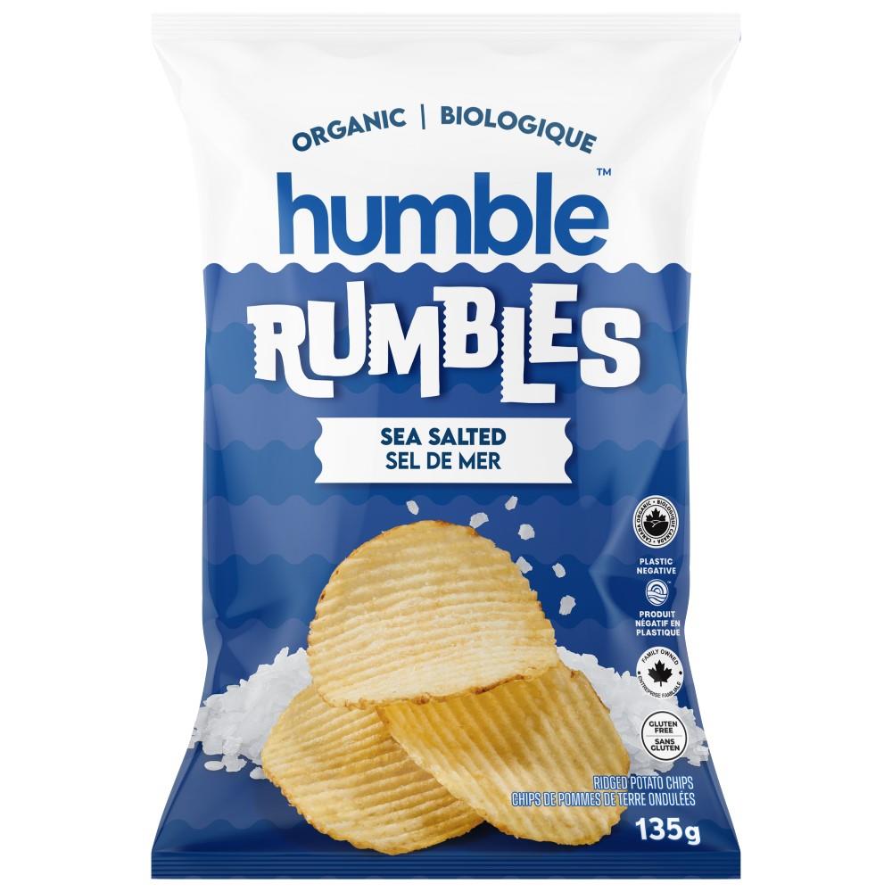 HUMBLE CHIPS SEA SALTED - 135g