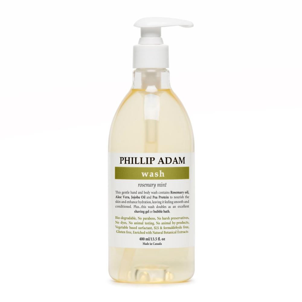 PHILLIP A BODY WASH ROSEMARY MINT 400ml