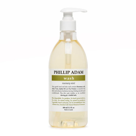 PHILLIP A BODY WASH ROSEMARY MINT 400ml