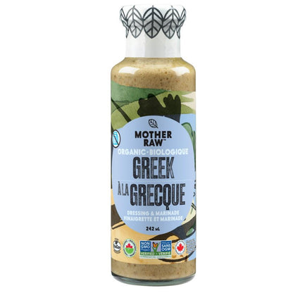MOTHER RAW GREEK DRESSING & MARINADE - 242ml
