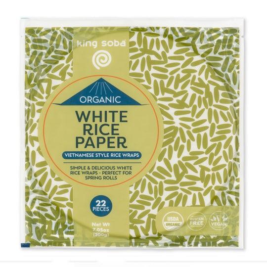 KING SOBA WHITE RICE PAPER - 200g