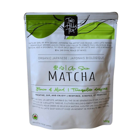 TWOHILLS MATCHA JAPANESE ORGANIC - 100g