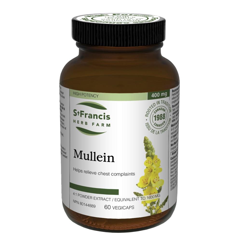 MULLEIN EXTRACT - 400mg / 60 CAPSULES