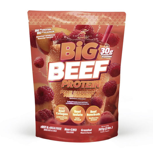 BEEF PROTEIN - PEACH RASPBERRY / 907g