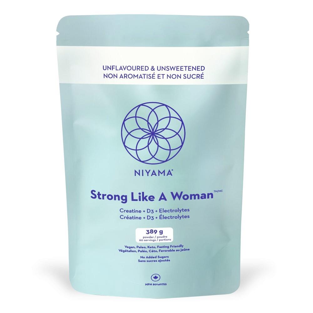 STRONG LIKE A WOMAN CREATINE + ELECTROLYTES - UNFLAVOURED / 389g