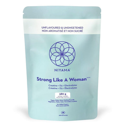 STRONG LIKE A WOMAN CREATINE + ELECTROLYTES - UNFLAVOURED / 389g