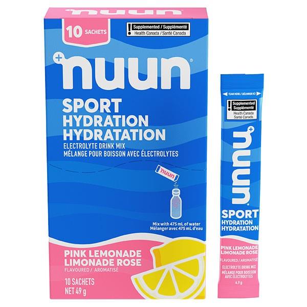 NUUN SPORT HYDRATION PINK LEMONADE - 4.9g SACHET
