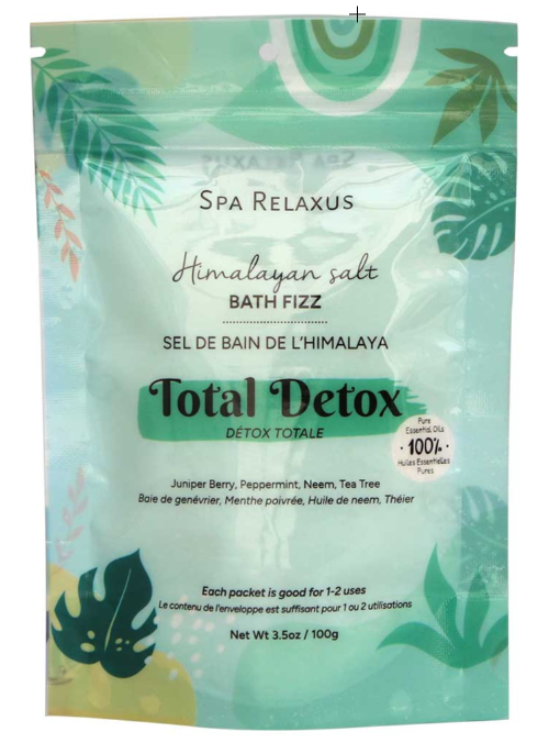 RELAXUS BATH FIZZ TOTAL DETOX 100G