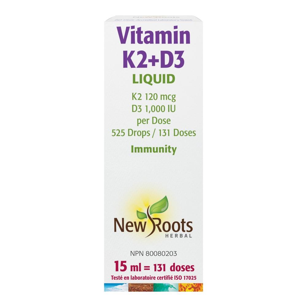 VITAMIN K2 + D3 LIQUID / 15ml