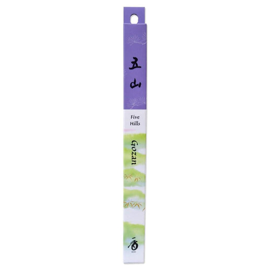 SHOYEIDO INCENSE FIVE HILLS GOZAN - 35 STICKS